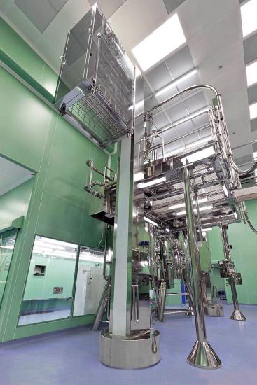 Lifting column for LAF Trolley high position 